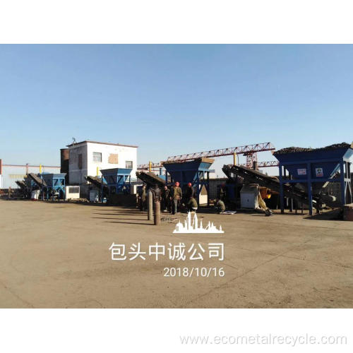 Horizontal Steel Chromium Slag Sludge Scoria Briquette Maker